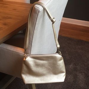 Joy Susan gold handbag